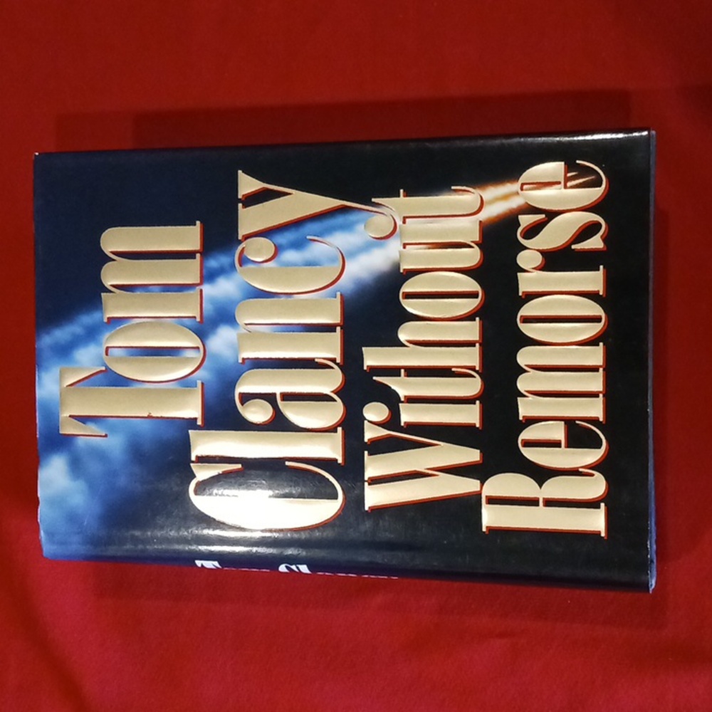 Limited Edition Tom Clancy Without Remorse Hardcover Book